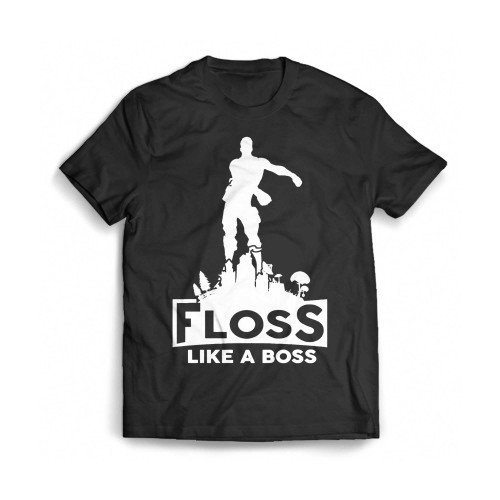 Gamer Floss Like A Boss Funny Dance Emoji Gamer 4 Mens T-Shirt Tee