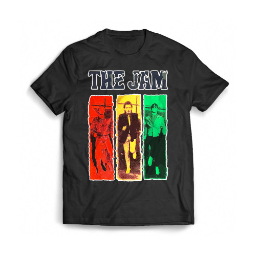 The Jam The Post Punk Baggy Boyfriend Mens T-Shirt Tee