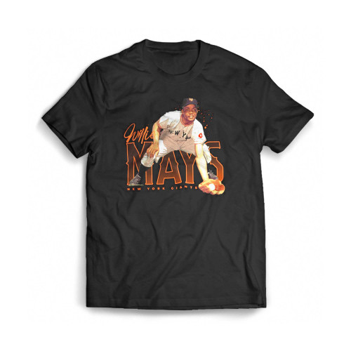 Willie Mays New York Ciants Mens T-Shirt Tee