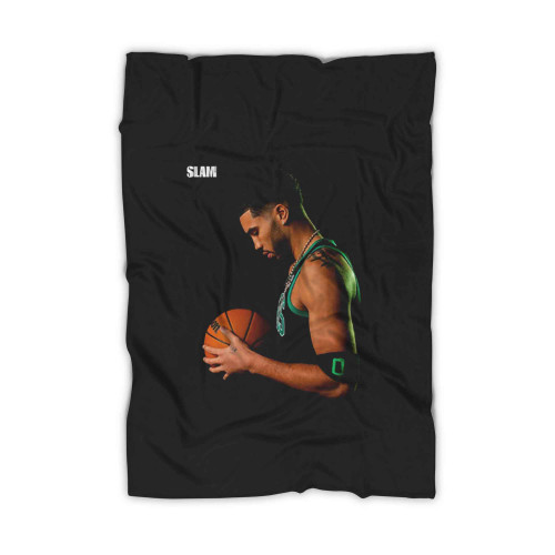 Boston Celtics Jayson Tatum Coming For The Throne Slam Cover Blanket Boston Celtics Jayson Tatum Coming For The Throne Slam Cover Blanket