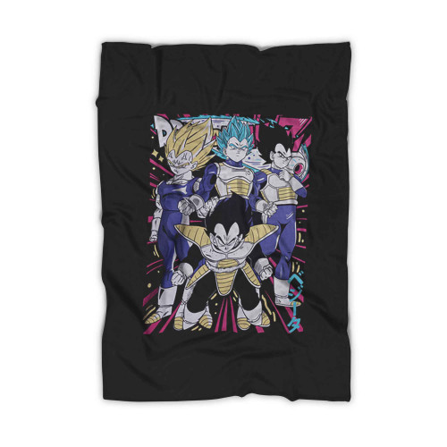 Dragon Ball Super Saiyan Vegeta Blanket