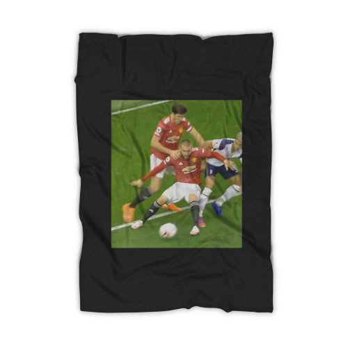 Harry Maguire Pushes Teamate Blanket