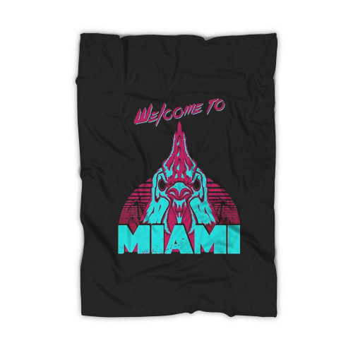 Hotline Miami Gaming Blanket