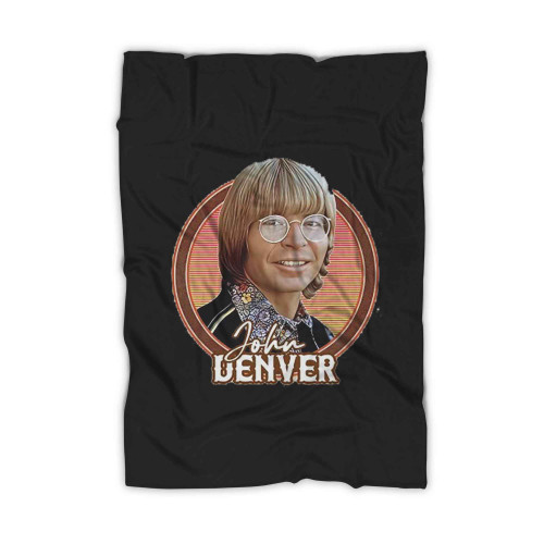 John Denver Retro Blanket