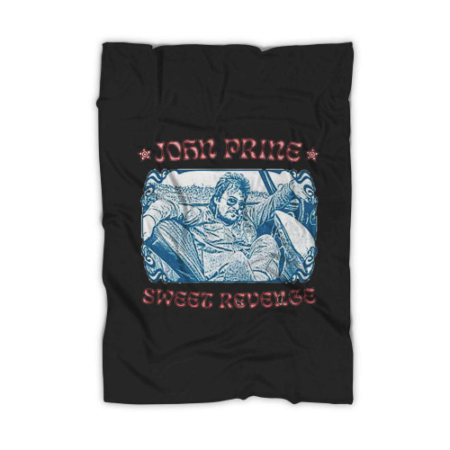 John Prine Retro 70S Style Fan Art Design Blanket John Prine Retro 70S Style Fan Art Design Blanket