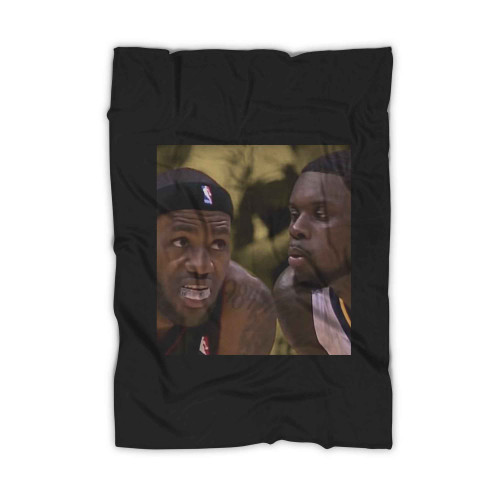 Lebron James Meme And Lancestephenson Blowing In His Ear Blanket