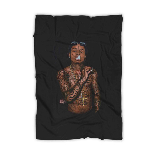 Lil Wayne Rap Icon Blanket