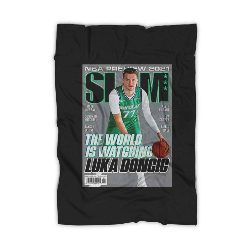 Luka Doncic Dallas Mavericks Nba Slam Cover Blanket