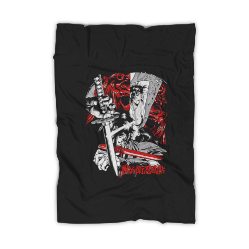 Ninja Scroll Retro Anime Blanket