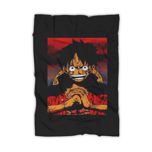 One Piece Anime Monkey D Luffy King Of Pirates Blanket