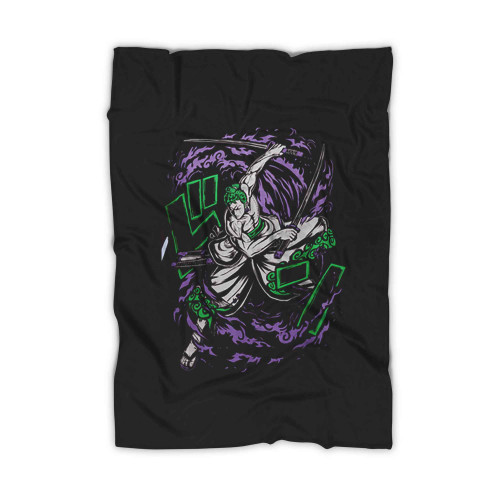 Zoro Anime One Piece Classic Blanket