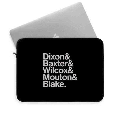 Fear The Turtle Dixon Baxter Wilcox Mouton Blake Laptop Sleeve