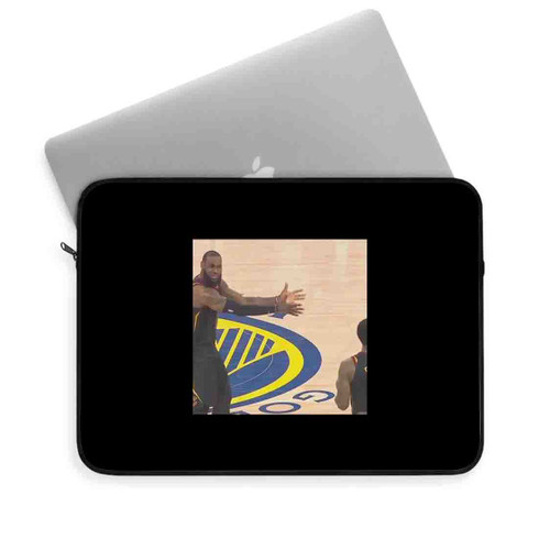 Lebron And Jr Smith Meme Laptop Sleeve