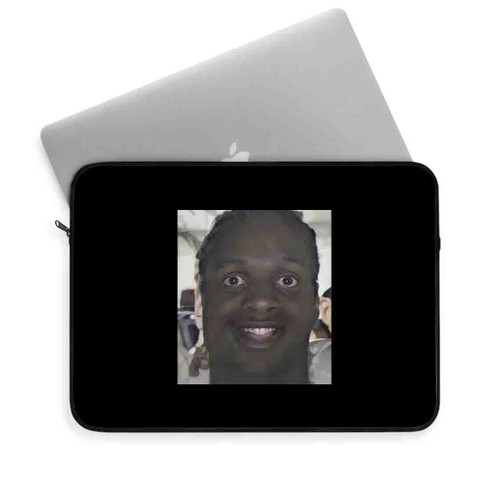 Lil Durk Face Meme Laptop Sleeve