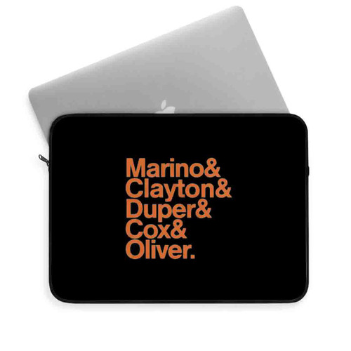 Miami In 92 Marino Clayton Duper Cox Oliver Laptop Sleeve
