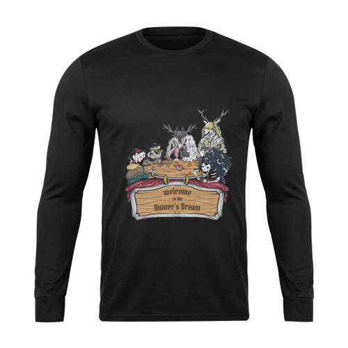 Bloodborne Gaming Soulsborne Hunter Dream Long Sleeve T-Shirt Tee