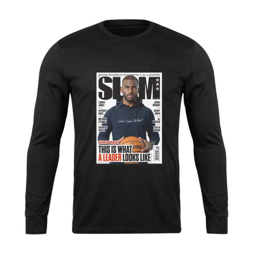 Chris Paul Phoenix Suns Nba Slam Cover Long Sleeve T-Shirt Tee
