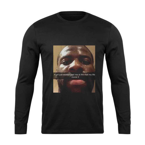 Draymond Green Snapchat Selfie Meme Long Sleeve T-Shirt Tee