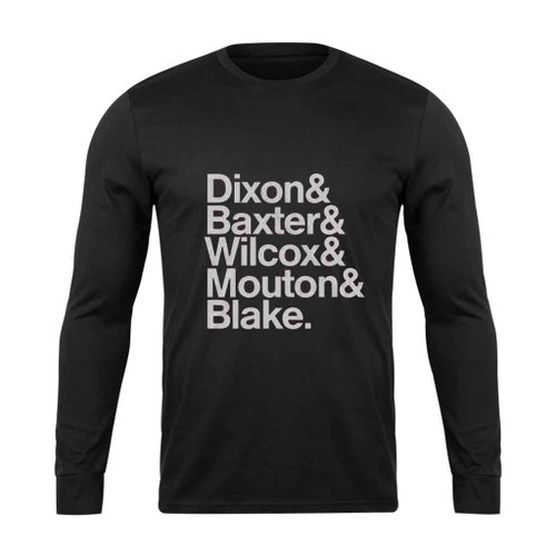 Fear The Turtle Dixon Baxter Wilcox Mouton Blake Long Sleeve T-Shirt Tee