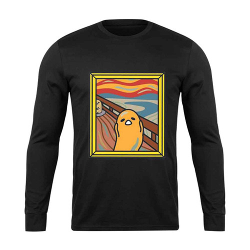 Gudetama The Scream Long Sleeve T-Shirt Tee