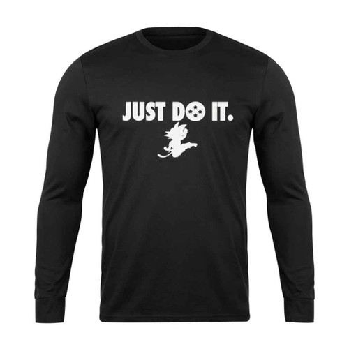 Just Do It Nike Goku Dragon Ball Long Sleeve T-Shirt Tee