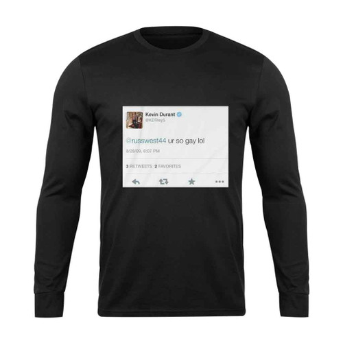 Kevin Durant Tweet Long Sleeve T-Shirt Tee