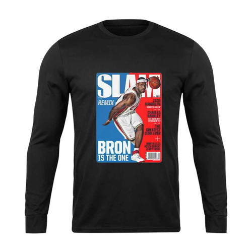Lebron James Chosen One Slam Cover Bron Is The One Long Sleeve T-Shirt Tee