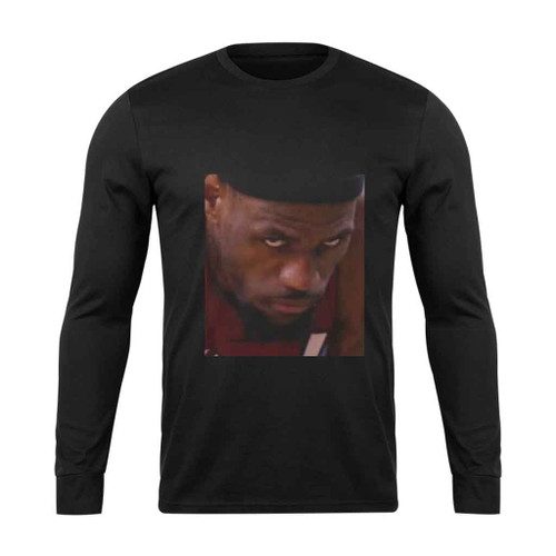 Lebron Locked In Face Long Sleeve T-Shirt Tee