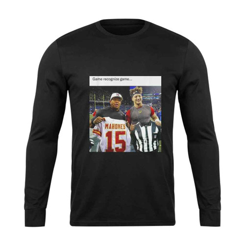Nfl Patrick Mahomes Ref Meme Superbowl Meme Long Sleeve T-Shirt Tee Nfl Patrick Mahomes Ref Meme Superbowl Meme Long Sleeve T-Shirt Tee