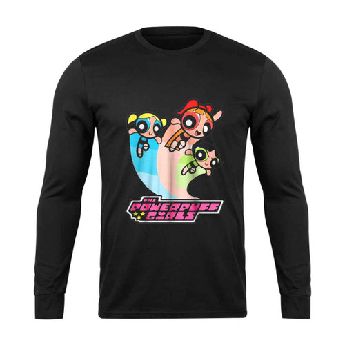 The Powerpuff Girls The Super Powerful Girls Long Sleeve T-Shirt Tee