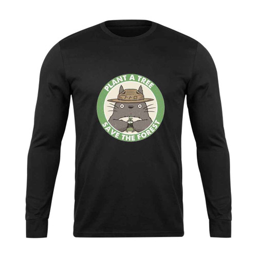 Totoro Studio Ghibli Retro Long Sleeve T-Shirt Tee