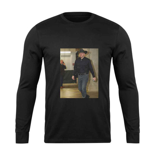 Uka Doncic Wearing A Cowboy Hat Meme Long Sleeve T-Shirt Tee