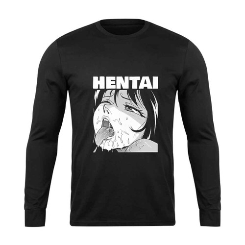 Waifu Material Hanime Girl Hentai Long Sleeve T-Shirt Tee