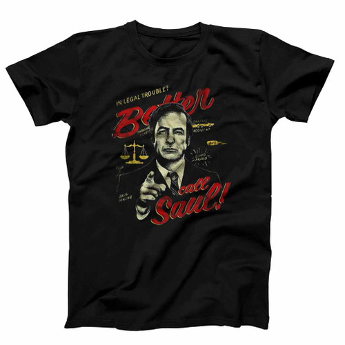 Breaking Bad Saul Goodman Better Call Saul Heisenberg Mens T-Shirt Tee