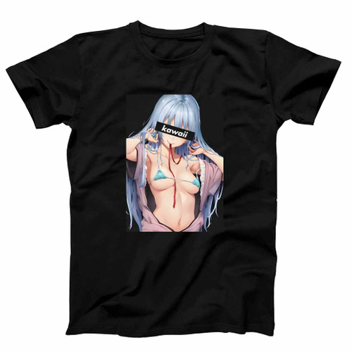 Kawaii Waifu Material Anime Mens T-Shirt Tee