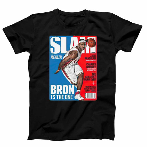 Lebron James Chosen One Slam Cover Bron Is The One Mens T-Shirt Tee