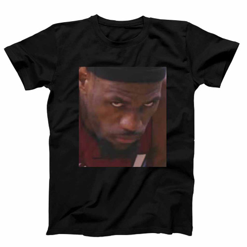 Lebron Locked In Face Mens T-Shirt Tee