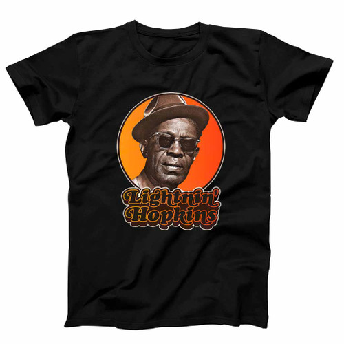 Retro Lightnin Hopkins Tribute Mens T-Shirt Tee