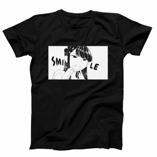 Smile Manga Waifu Mens T-Shirt Tee