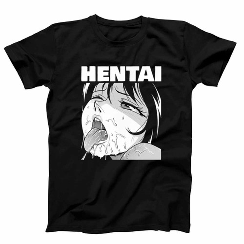 Waifu Material Hanime Girl Hentai Mens T-Shirt Tee