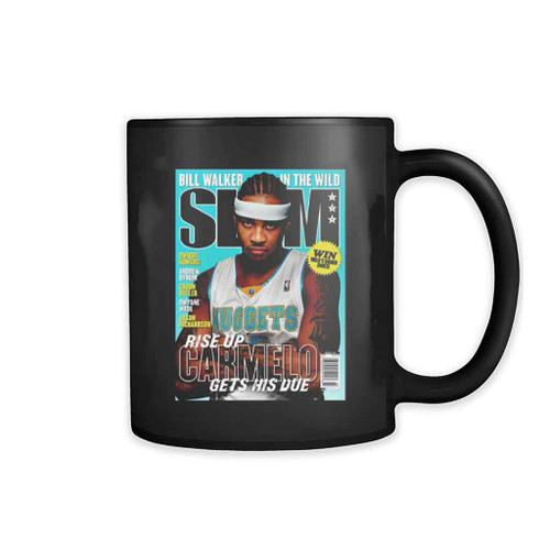 Carmelo Anthony Nba Denver Nuggets Slam Cover Mug