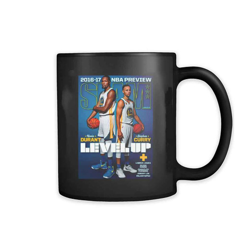 Kevin Durant Stephen Curry Golden State Warriors Slam Cover Mug