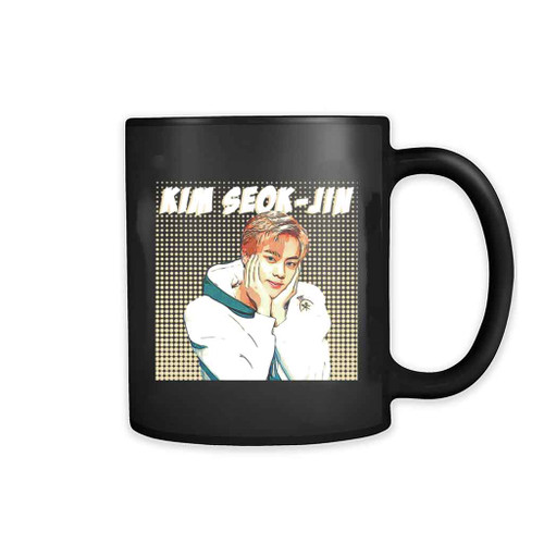 Kim Seok Jin Bts Art Mug