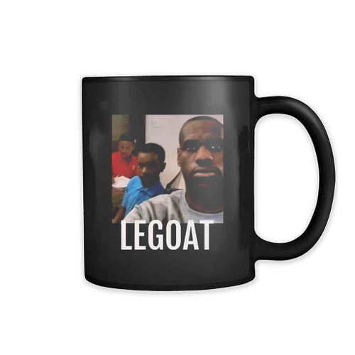 Nba Lebron James Meme Legoat Mug