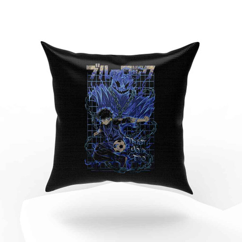 Blue Lock Graphic Pillow Case Cover