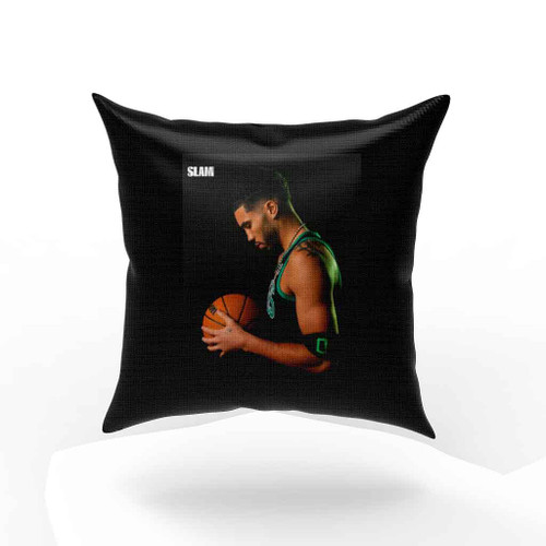 Boston Celtics Jayson Tatum Coming For The Throne Slam Cover Pillow Case Cover Boston Celtics Jayson Tatum Coming For The Throne Slam Cover Pillow Case Cover