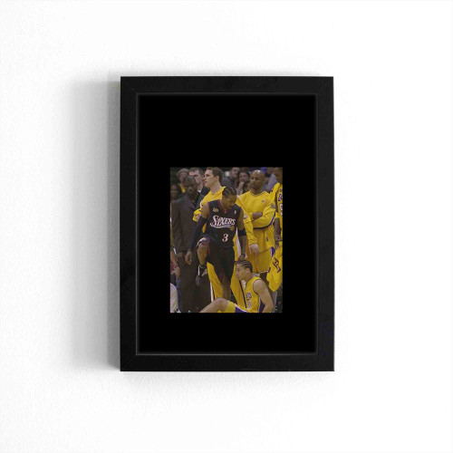 Allen Iverson Stepping Over Ty Lue Poster Allen Iverson Stepping Over Ty Lue Poster