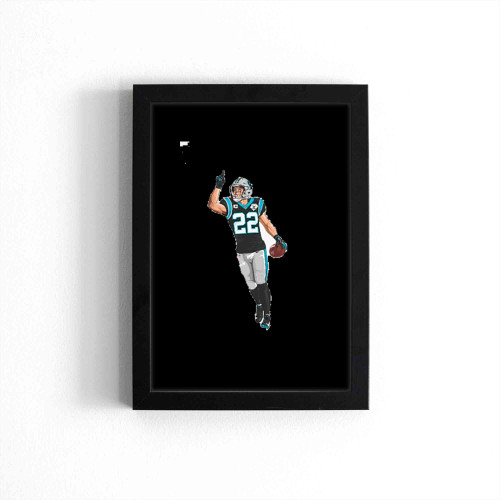 Christian Mccaffrey Carolina Panthers Poster