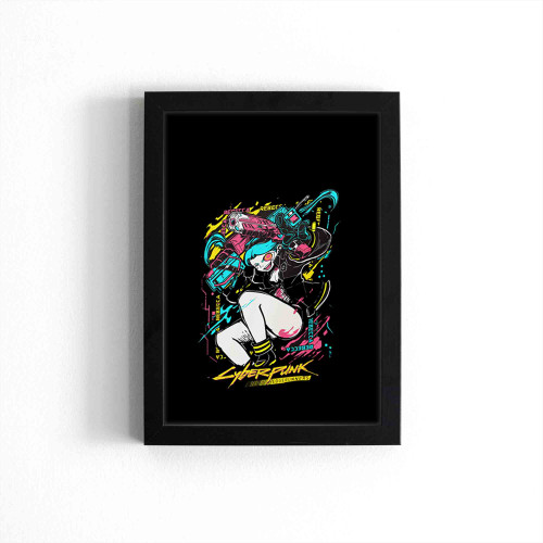 Cyberpunk Edgerunners Rebecca Poster