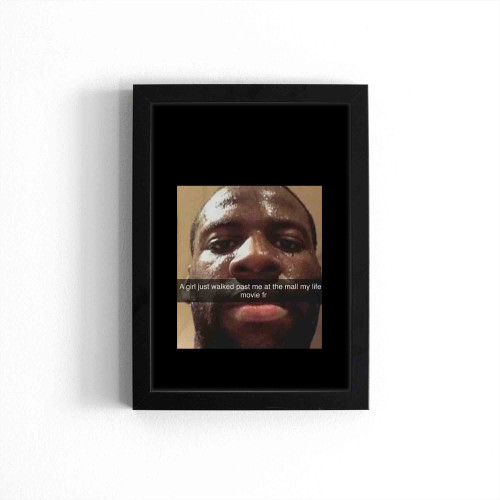 Draymond Green Snapchat Selfie Meme Poster